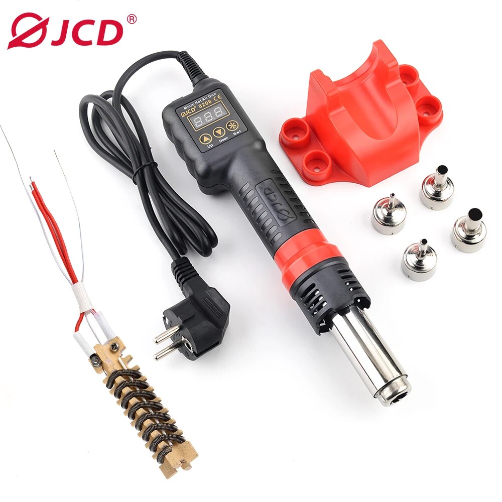 Heat Gun Small - JCD-pistola de aire caliente Micro 8208