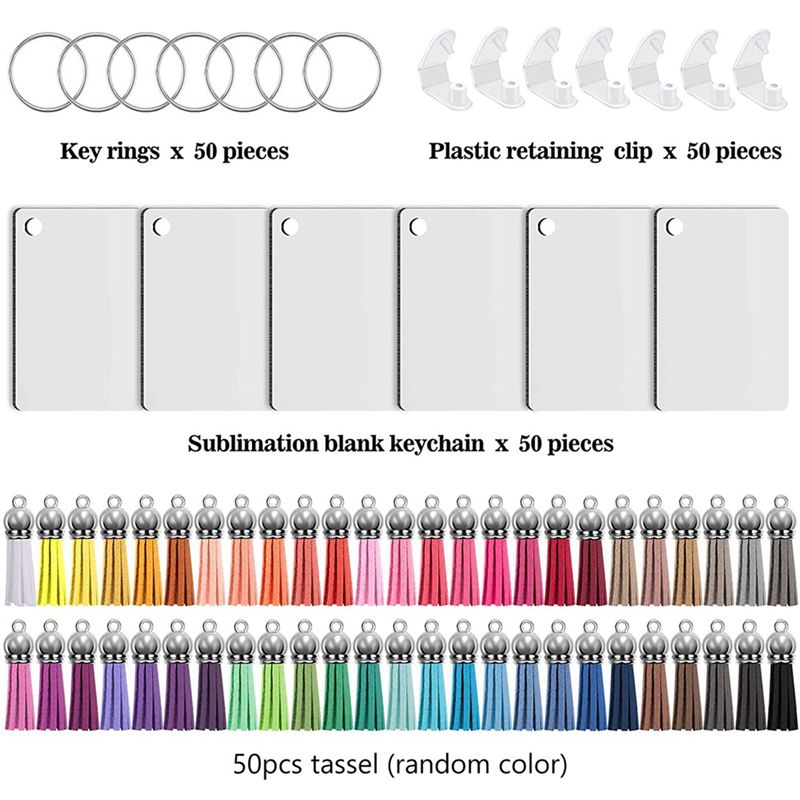 Juego de 600 llaveros en blanc - Wood Ring Blank reseña y precio