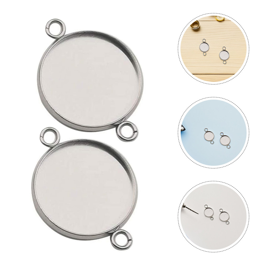20 piezas de eslabones conecto - Bezels Set Pendant reseña y precio