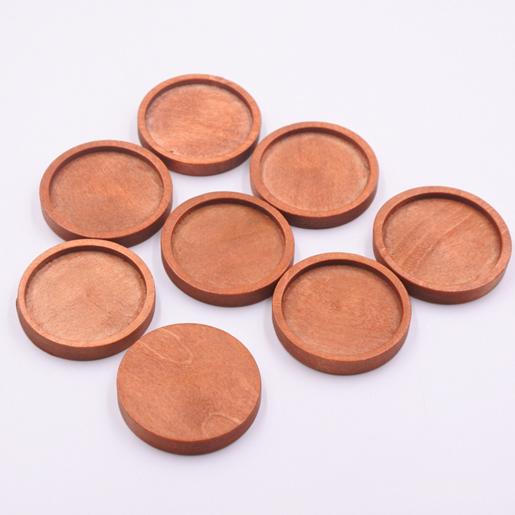 20 piezas de bandejas redondas - Resin Crafts Diy reseña y precio