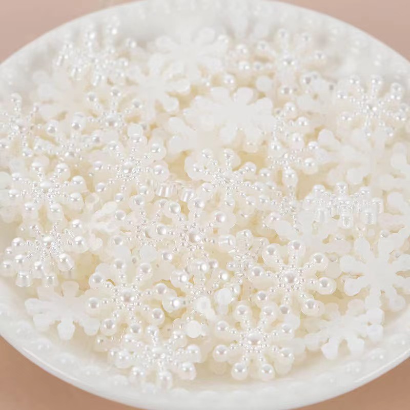 100 Copos de Nieve de Perlas B - Resin Craft Ideas reseña y precio