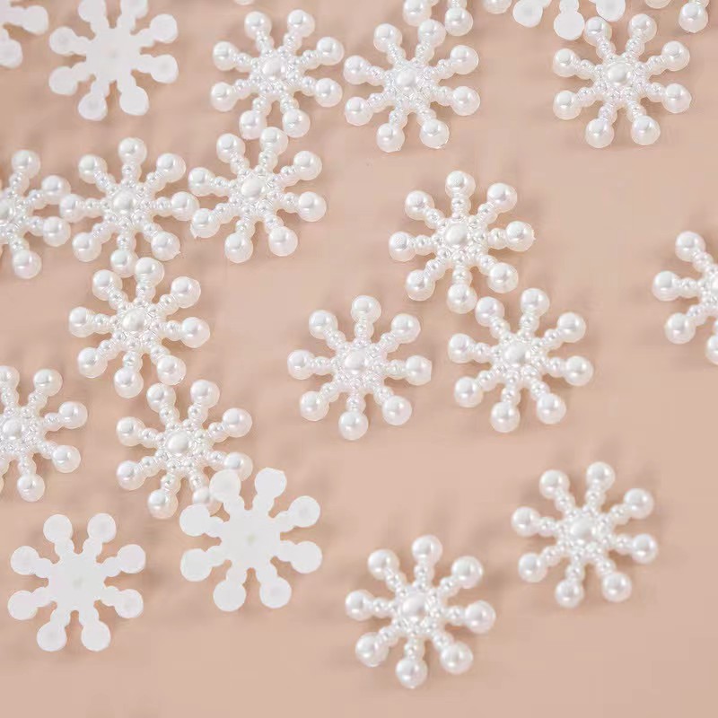 100 Copos de Nieve de Perlas B - Resin Craft Ideas reseña y precio